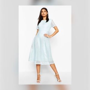 Light Blue Eyelet Dress, size 8